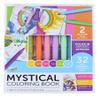Anker Play Coloring Book Kit with 6 Glimmer Gel Pens | Mystical view 1