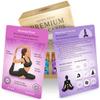 Asana Moon Premium Yoga Cards  Deck with Over 120 Yoga Poses  Yoga Sequencing Deck with Yoga Cues and Sanskrit Names for Beginners and Teachers  Unique Yoga Gift for Women or Any Yoga Lover view 1