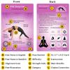 Asana Moon Premium Yoga Cards  Deck with Over 120 Yoga Poses  Yoga Sequencing Deck with Yoga Cues and Sanskrit Names for Beginners and Teachers  Unique Yoga Gift for Women or Any Yoga Lover view 2