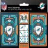 Masterpieces Miami Dolphins NFL 2-Pack Playing Cards & Dice Set view 1