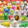 120 pcs Animal Erasers Desk Pets for Kids Classroom Rewards, Puzzle Erasers Take Apart Erasers Animals Pencil Erasers for Student Valentine Gift,Class Treasure Box,Party Favors,Easter Egg Stuffers view 1