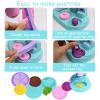 Playdough Sets for Kids Ages 2-4, Noetoy 26 PCS Ice Cream Maker Machine Color Dough Set with 12 Cans Dough, Kids Arts & Crafts, Christmas Birthday Gifts for Boys Girls 3 4 5 6 7 8 Years Old(Purple) view 4