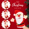Hopearl Plush Christmas Santa Claus Hand Puppet with Open Movable Mouth for Imaginative Play, Role Play, Interactive Toy for Storytelling Teaching Puppet Theater, Gift for Kids Boys Girls, Red, 16'' view 3