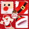 Hopearl Plush Christmas Santa Claus Hand Puppet with Open Movable Mouth for Imaginative Play, Role Play, Interactive Toy for Storytelling Teaching Puppet Theater, Gift for Kids Boys Girls, Red, 16'' view 4