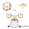 Dollhouse Miniature Musical Instrument Set Drum Kit for Dollhouse Accessories Home Decoration view 3