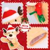 Hopearl Plush Christmas Elk Hand Puppet Reindeer with Open Movable Mouth for Imaginative Play, Role Play, Interactive Toy for Storytelling Teaching Puppet Theater, Gifts for Kids, Brown, 13.5'' view 4