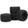 Naroote Sales Rubber RC Tire, Excellent Grip Rubber+Plastic 1/8 RC Car Tire, Strong AntiSkid Rovan/HPI/Savage HSP/ZD Racing for XL Mounted/GT Flux 1/8 Truck Redcat view 4