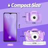 Goopow Kids Camera Toys for 3-8 Year Old Girls Boys,Children Digital Video Camcorder Camera with Cartoon Soft Cover, Best Chritmas Birthday Festival Gift for Kids - 32G SD Card Included view 2