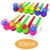 PPXMEEUDC 30PCS Ball Blowing Toy Floating Blow Pipe Balls for Kids Boys Girls Toys Blowing Ball Party (Random Color) view 2