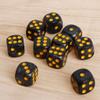 BOBEINI 10Pieces/Set Acrylic Polyhedral Dice for TRPG Board Game Pink view 2
