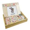 Lexibook Bio Toys Word School, Bilingual Spanish/English, Wooden Game, 50 Word Cards, Alphabet, Educational Game, EDU100i2 view 2