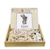 Lexibook Bio Toys Word School, Bilingual Spanish/English, Wooden Game, 50 Word Cards, Alphabet, Educational Game, EDU100i2 view 3