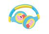 LEXiBOOK Peppa Pig 2-in-1 Bluetooth Headphones Stereo Wireless Wired, Kids Safe, Foldable, Adjustable, Yellow/Blue, HPBT010PP view 1