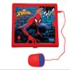 LEXIBOOK JC598SPi13 Educational and Bilingual Laptop Arabic/English-Toy for Child Kid 124 Activities, Learn Play Games and Music with Spider-Man-Red/Blue view 2
