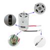 Rchobbytop RC 540 Motor Aluminum Motor Heatsink with Dual Cooling Fan Motor Seat Combo for A949-B A959-B A969-B A979-B K929-B 1/18 Wltoys Upgrades Parts view 4