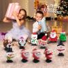 18 Pcs Wind Up Toys for Kids Christmas Stocking Stuffers, Jumping and Walking Clockwork Toys for Christmas Party Favors Supplies Gift Goody Bag Filler, Mini Christmas Toy for Kids Boys Girls Toddlers view 2