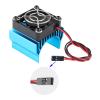 Rchobbytop 540 Motor and Aluminum Heatsink with 5V Cooling Fan Motor Seat Combo for Wltoys 1/18 RC Cars A949-B A959-B A969-B A979-B K929-B, Pack of 3 view 3