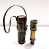 Antique Brass Nautical - Antique Functional Telescope Replica | Brass Made | Glass Optics & High Magnification | Pirate's Instrument| Antique Finish | 16in Long | Handheld Style Spyglass view 4