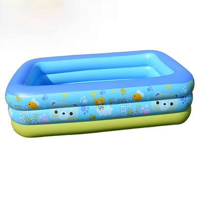 inflatable pool with Free Inflatable Pump,Family Full-Size Kiddie Pools, Inflatable Lounge Pool for Kiddie, Kids, Adult, Toddlers for Ages 3+,Outdoor, Garden, Backyard Swimming Pool.