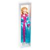 DollSafe Clear Folding Display Box with White Liners and White Elastic Stabilizers for 11-12 inch Fashion Doll, 3" W x 2" D x 12.5" H, Pack of 3 view 2