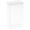 DollSafe Clear Folding Display Box for 5-6 inch Dolls and Action Figures, 4" W x 2.25" D x 6.5" H, Pack of 2 view 1