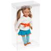 DollSafe Clear Folding Display Box for 5-6 inch Dolls and Action Figures, 4" W x 2.25" D x 6.5" H, Pack of 2 view 2