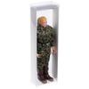 DollSafe Clear Folding Display Box with White Liners and White Elastic Stabilizers for 11-12.5 inch Dolls and Action Figures, 4" W x 2.25" D x 13" H, Pack of 3 view 2