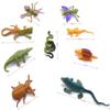 Guaishou 20pcs Realistic Bugs Plastic Insects Animals Figures Toys Contains Ladybugs Caterpillars Beetles Mantises Scorpions Lizards Snakes Frogs Ants view 4