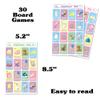 More Fiesta Baby Shower Mexican Bingo Game in Spanish, for 30 Players view 2