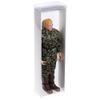 DollSafe Clear Folding Display Box with White Liners and Black Elastic Stabilizers for 11-12.5 inch Dolls and Action Figures, 4" x 2.25" x 13", Pack of 3 view 3