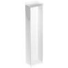 DollSafe Clear Folding Display Box with White Liners and White Elastic Stabilizers for 11-12 inch Fashion Doll, 3" W x 2" D x 12.5" H, Pack of 2 view 1