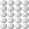 Big Game Toys~White Hungry Hungry Hippos Game - 20 Replacement Glass Marbles Balls Decor/Vase Filler/Aquarium view 1