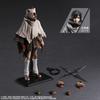 Square Enix Final Fantasy VII Remake Intergrade: Yuffie Play Arts Kai Action Figure W 4.57" x D 2.64" x H 10.08" view 2
