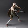 Square Enix Final Fantasy VII Remake Intergrade: Yuffie Play Arts Kai Action Figure W 4.57" x D 2.64" x H 10.08" view 4