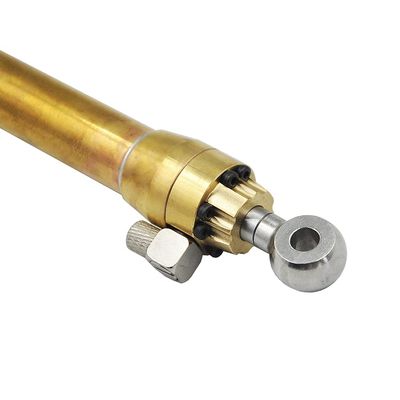 DAPENGNIAO 1pcs Upgrade Hydraulic Cylinder Full Metal 50/70/85/95/110/120/130/140MM Stroke for 1/14 RC Loader CAT 336D Excavator Parts Accessories (Color : C-110MM)