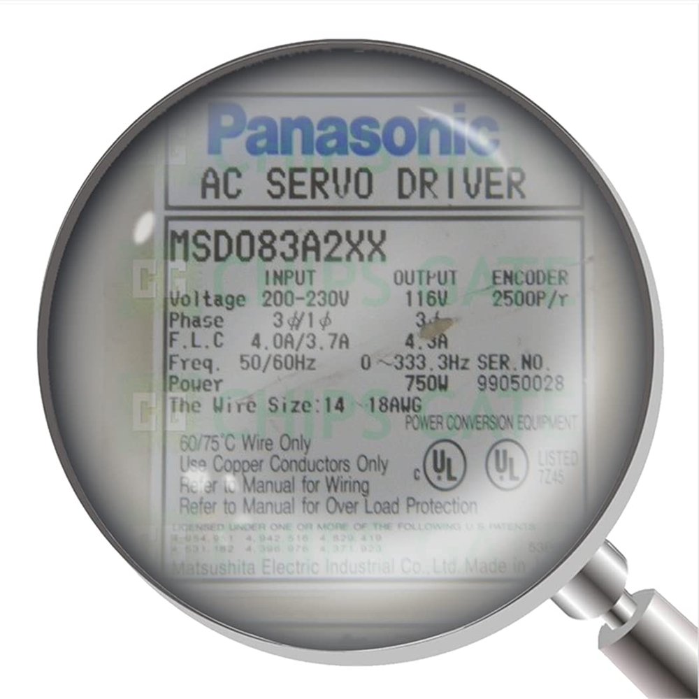 1Pcs Used Servo Driver MSD083A2XX in Good Condition