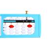 Larcele Bead Arithmetic Counting Abacus with Reset Button,13 Column SP-02 (Blue 1) view 4
