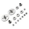 16PCS Upgrade Metal Gear for Wltoys 12428-A 12428-B 12428-C /12423 RC Car Parts view 2