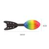 BATYY Vortex Aero Howler Foam Ball  Rainbow Classic Long-Distance Football PU Flying Ball Indoor and Outdoor Fun, 28x8cm view 2