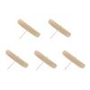 5Pcs Wooden Base Stands for Felted Animal Dolls Chic Display for Finished Products for Tabletop and Showcase Use view 2
