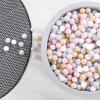 GOGOSO Ball Pit Balls for Toddler, Baby Plastic Playballs Kids Soft Pastel Pelotas Non-Toxic BPA-Free,Pink+Grey+Beige+White,100 Balls view 1