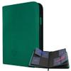 Card Guardian - 4 Pocket Premium Binder for 160 Cards (Green) | Zipper Closure and Side Loaded Pockets | Compatible with Trading & Sports Cards including Magic the Gathering, Yugioh, Baseball Cards view 1