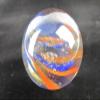 Big Game Toys Large 2" (50mm) Fun FAIR Toe Breaker Iridescent Clear/Red/Blue Swirl Large Shooter Solid Glass Marbles Home Decor/Vase Filler/Aquarium view 3