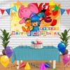 Pocoyo GT Birthday Banner Personalized Party Backdrop Decoration 60x42 Inches - 5x3 Feet view 1