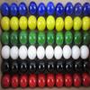 Big Game Toys 60 Glass Replacement Marbles Set Marble Run, Chinese Checker Board Game, Aggravation, Dirty Marbles, Wahoo (10 Each red, White, Glue, Green, Yellow, Black) 14mm Home Decor/Aquarium view 1