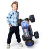 DEERC Large 1:8 Scale Upgraded Monster Truck Remote Control Car for Adults Boys, Off Road RC Cars with Realistic Sound, 2.4Ghz 4WD Rock Crawler Toy All Terrain Climbing, 2 Batteries for 80 Min Play view 1