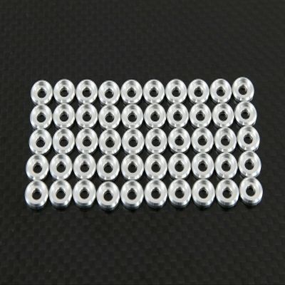 550 600 Helicopter Main Frame Gasket/Spacer for Align Trex Helicopter Screws (Silver)