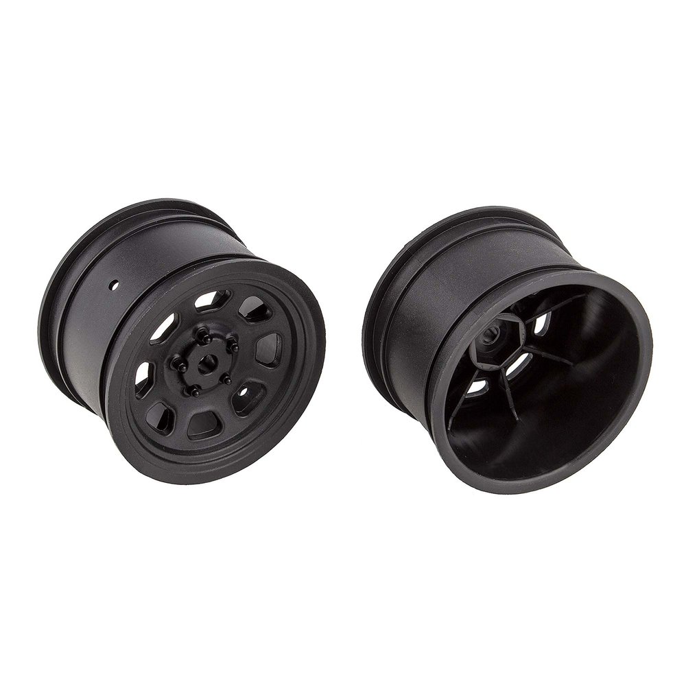 Team Associated SR10 Rear Wheels black ASC71097 Electric Car/Truck Option Parts