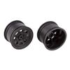 Team Associated SR10 Rear Wheels black ASC71097 Electric Car/Truck Option Parts view 1