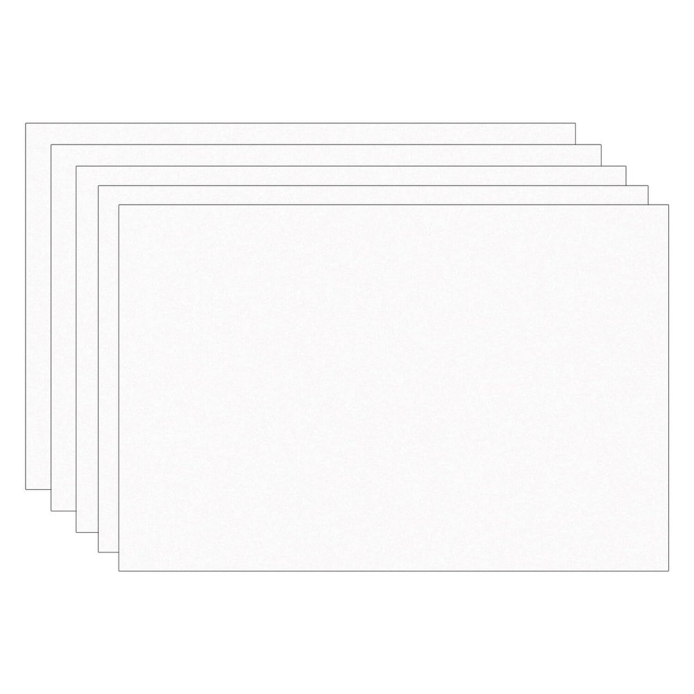 Prang 12-inch x 18-inch Construction Paper, Bright White, 100 Sheets/Pack, 5 Packs (PAC8708-5)